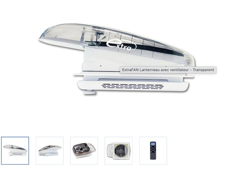 Extrafan, Caravans en Kamperen, Ophalen, Nieuw