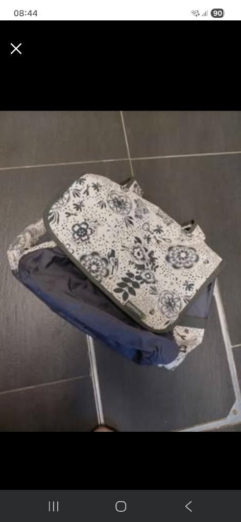 Dubbele fietstas, Fietsen en Brommers, Fietsaccessoires | Fietstassen, Ophalen, Gebruikt