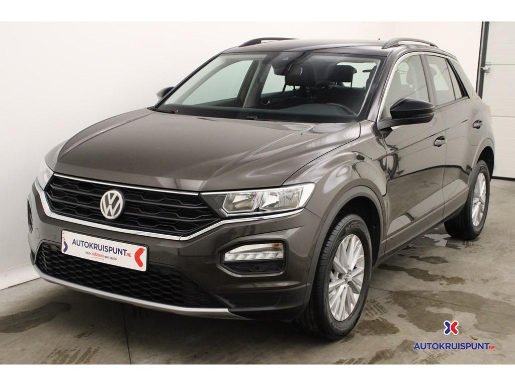 Volkswagen T-Roc 1.5TSI ACT OPF Style DSG Airco GPS Alu Cru, Automaat, Bruin, 127 g/km, 5 zetels