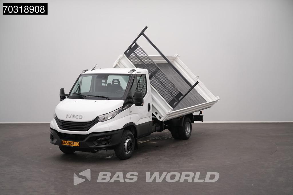 Iveco Daily 72C21 3.0L Automaat Open Laadbak Dubbellucht 210, Stof, Gebruikt, Euro 6, 4 cilinders