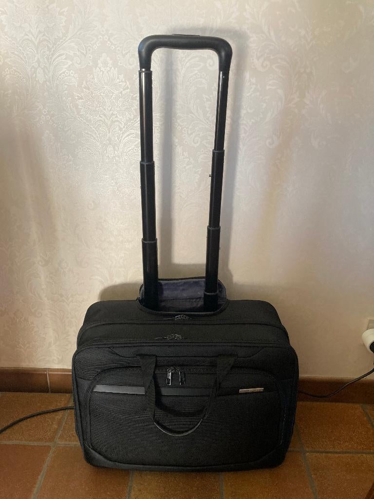 Laptoptas-trolley Samsonite, Handtassen en Accessoires, Koffers, Ophalen, Wieltjes, 50 tot 60 cm, Zo goed als nieuw