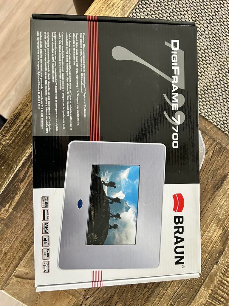 Cadre photos numériques élégant, Enlèvement ou Envoi, Neuf, Musique