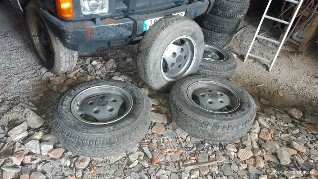 Jantes aluminium 16p range rover classic, Autos : Pièces & Accessoires, Enlèvement, Rover