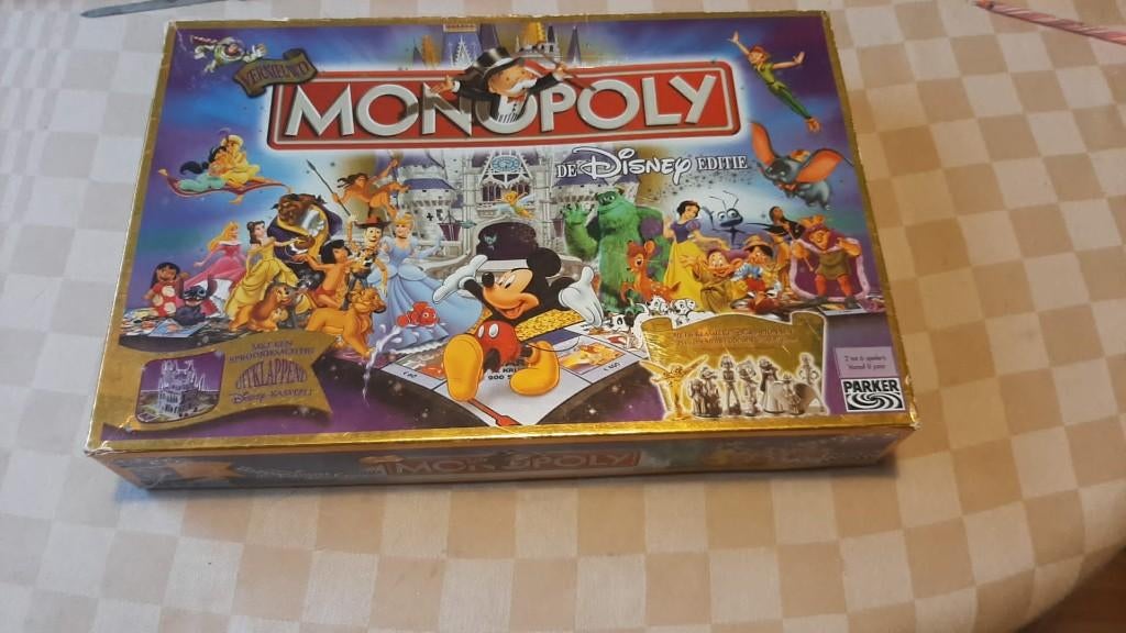 bordspel Monopoly Disney 3d kasteel Monopolie zonder regels, Hobby en Vrije tijd, Gezelschapsspellen | Bordspellen, Vijf spelers of meer