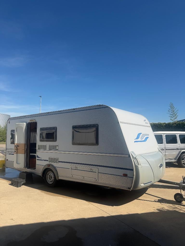 wilk S4 aparte bedden  MOVER / voortent, Rondzit, Tabbert, Bedrijf, 5 tot 6 meter