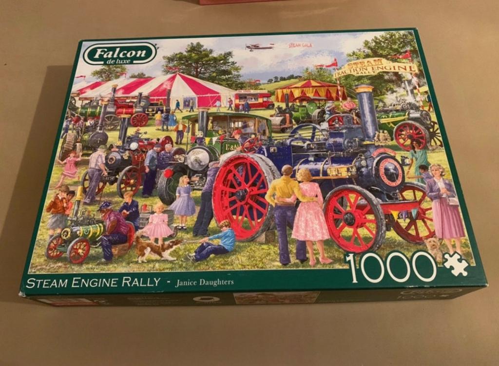 Falcon puzzel, Ophalen, 500 t/m 1500 stukjes, Gebruikt, Legpuzzel