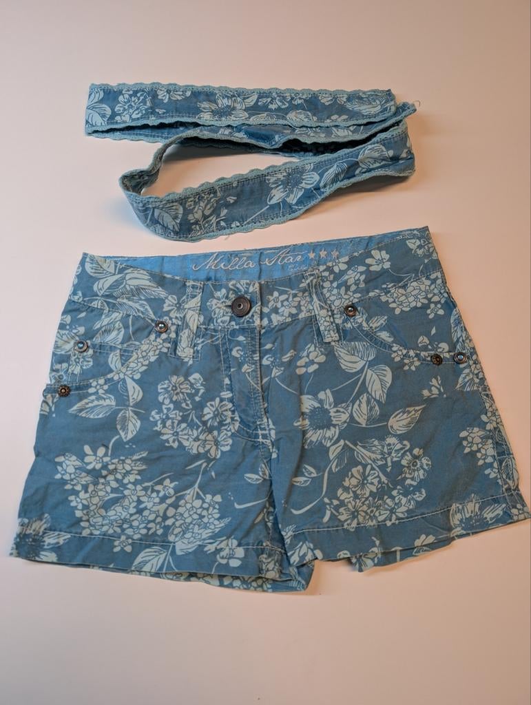 Milla Star turquoise shortje voor meisjes van 8 jaar, Kinderen en Baby's, Kinderkleding | Maat 128, Overige typen, Meisje, Ophalen of Verzenden