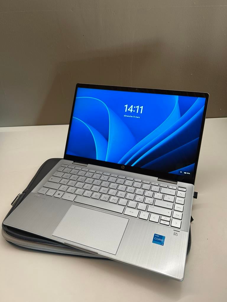 HP Pavilion x360 2-in-1 touch + stylus — zeer goede staat, 256 GB, Qwerty, 8 GB, 13 inch