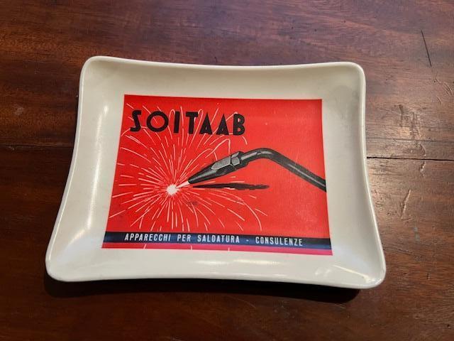 Vintage cendrier Italien Soitaab chalumeaus, Enlèvement