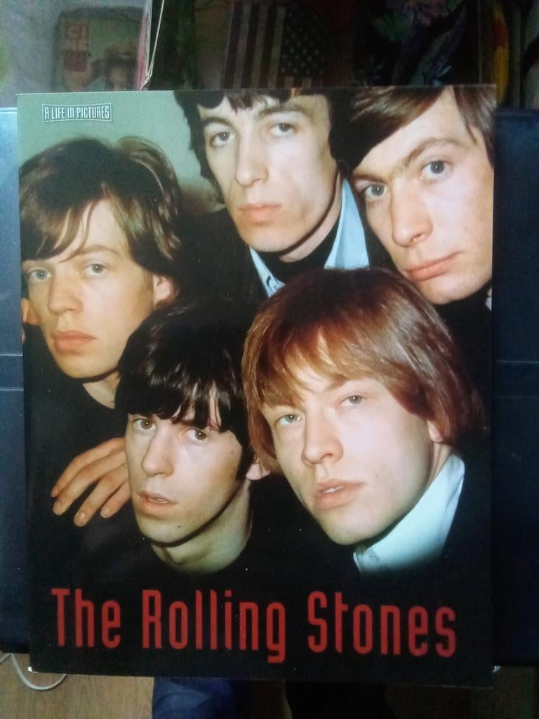 Boek over The Rolling Stones, Ophalen of Verzenden