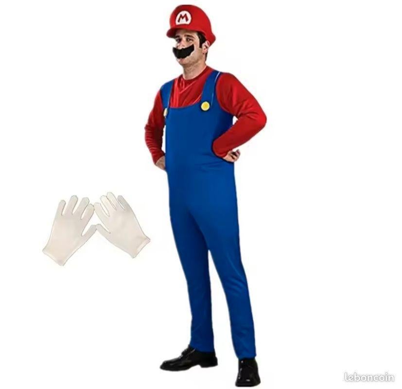 Mario-kostuum, Verzenden, Nieuw, Jongen of Meisje