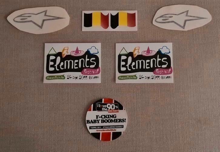 Diverse stickers (gratis), Ophalen of Verzenden