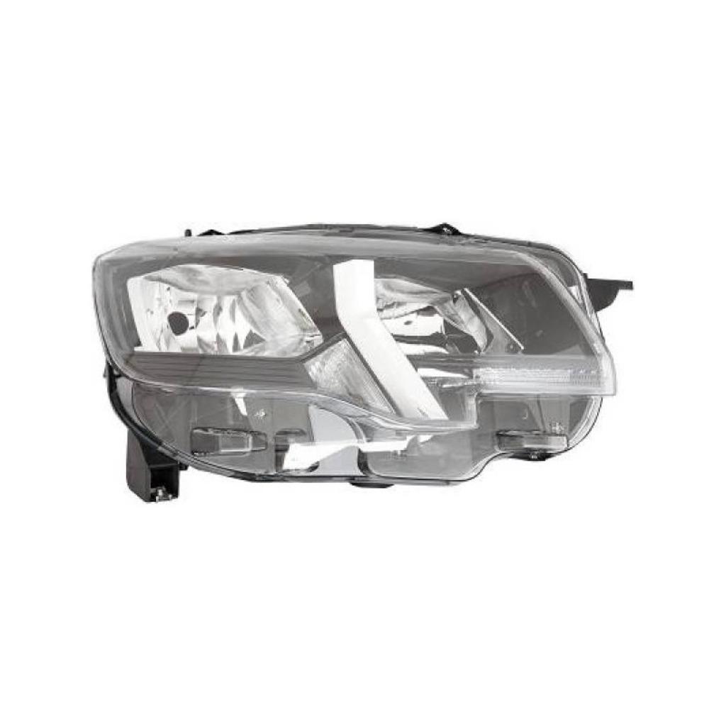 PHARE  AVANT GAUCHE PEUGEOT PARTNER (18-) + RIFTER  H7 / H1, Enlèvement