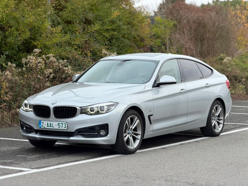 bmw 318da gt  automaat 134867 km pano facelift, Autos, BMW, Argent ou Gris, Achat, Entreprise, https://public.car-pass.be/vhr/a657c5b5-4d70-4e7c-9089-71d57cfb7ecc