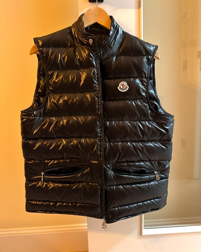 Gilet moncler gui, Kleding | Heren, Bodywarmers, Ophalen, Maat 52/54 (L), Moncler, Zwart