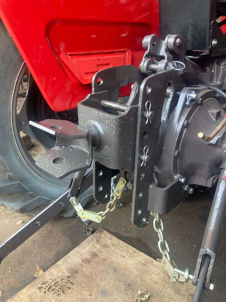 Massey Ferguson trekhaak, Ophalen