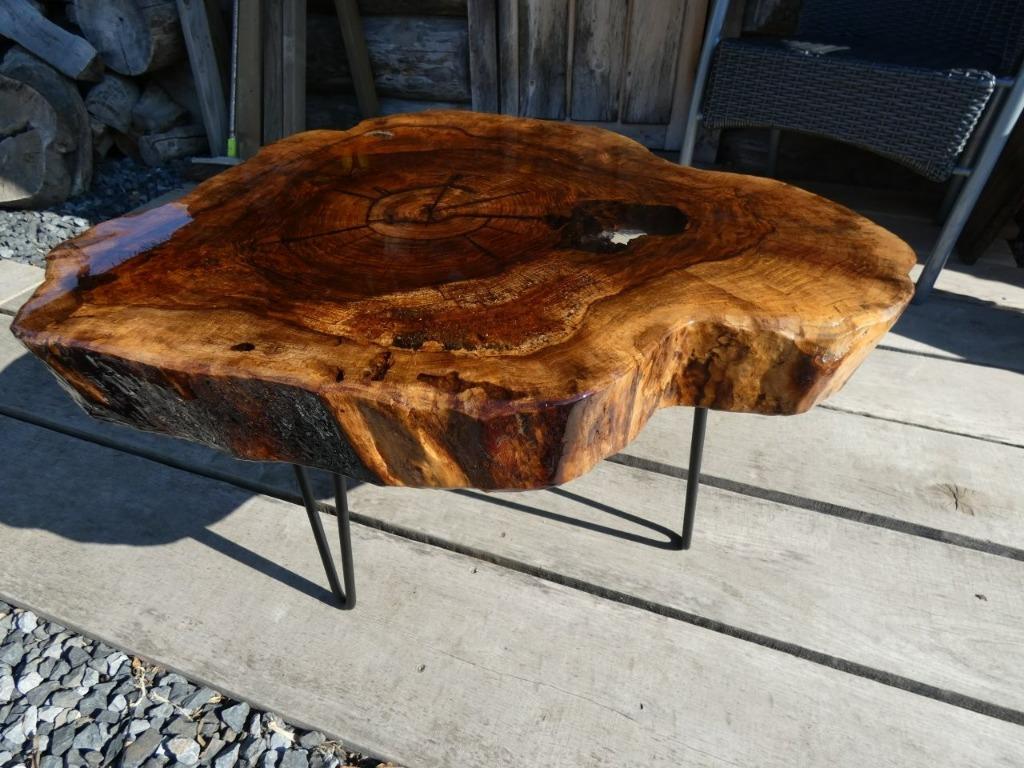 epoxy tafel salontafel eettafel bijzettafel, Enlèvement ou Envoi, Neuf, Chêne