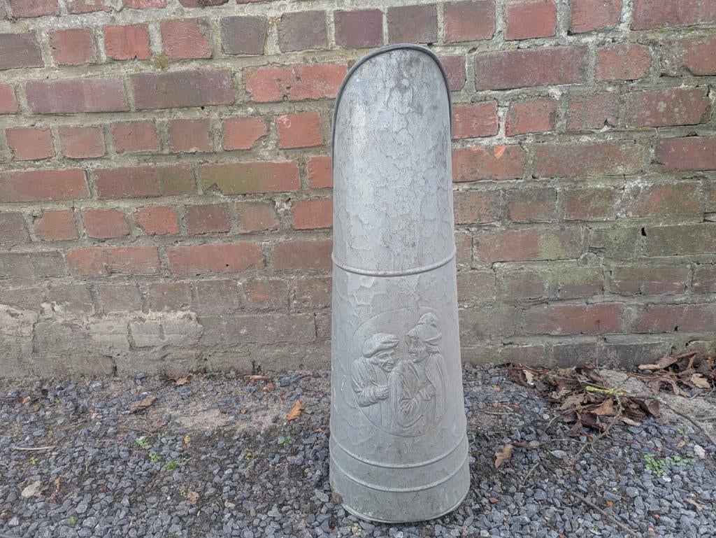 steenkool gietemmer in zink, Ophalen