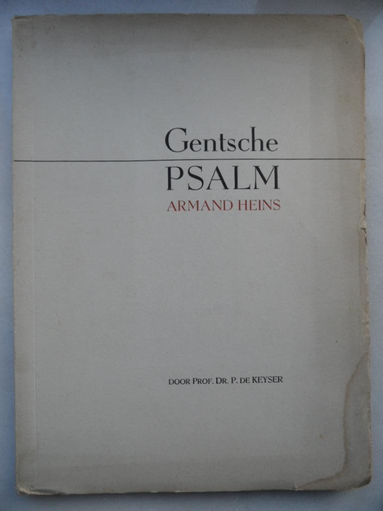 Gentsche Psalm Armand Heins (1941), Enlèvement ou Envoi, Utilisé, P. de Keyser, 20e siècle ou après