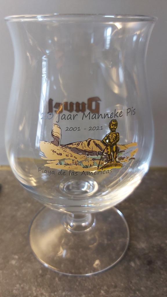 Duvel glas 20j Manneke Pis, Enlèvement ou Envoi, Neuf, Verre ou Verres, Duvel