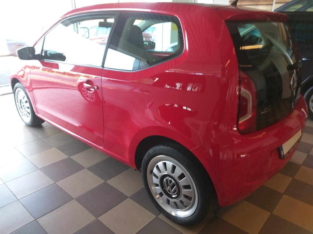 VW MOVE UP! BIJNA NIEUWST.MET MAAR 18665KM/AIRCO/ALLU VELGEN, Autos, Volkswagen, Rouge, Euro 5, Achat, Up!