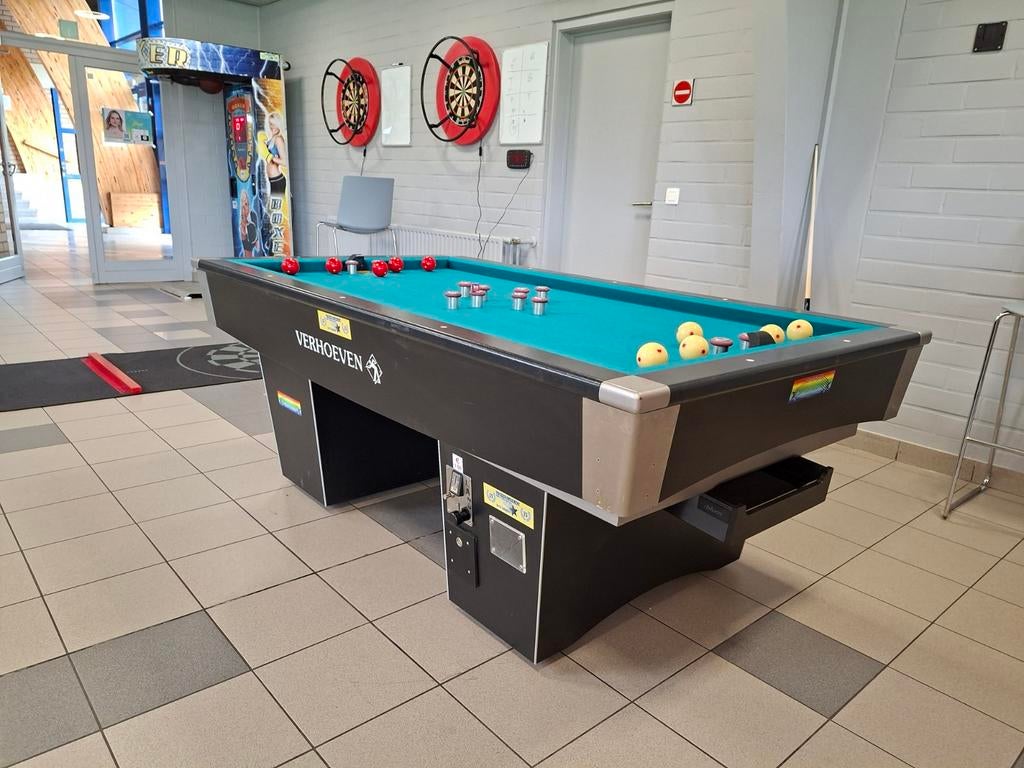 Allerlei tapbiljarts., Ophalen