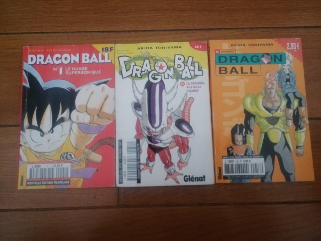 Lot de 3 livres Dragon Ball 1 , 51 et 58 TBE Akira Toriyama, Livres, Enlèvement ou Envoi, Utilisé