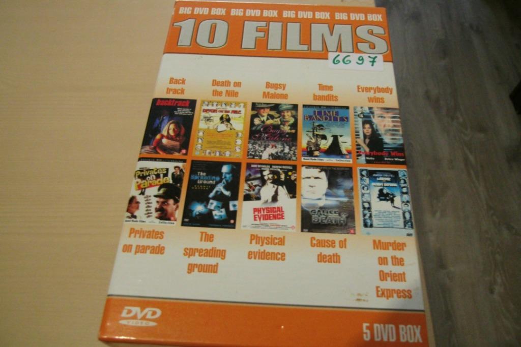 big dvd box 10 films op 5 dvd's, Ophalen of Verzenden, Boxset