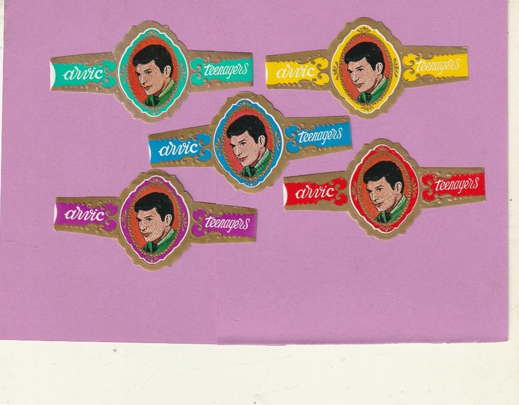 lot 5 anciens bracelets à cigares Adamo de ARVIC, RAR, voir, Envoi, Comme neuf, Bagues de cigare