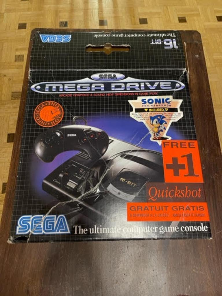 Console Sega Megadrive, Games en Spelcomputers, Spelcomputers | Sega, Ophalen, Mega Drive, Met 1 controller, Gebruikt