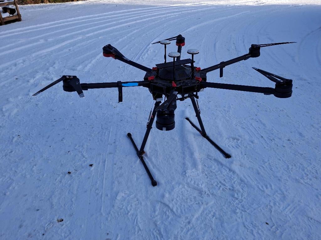 DJI M600 Pro, Ophalen, Gebruikt