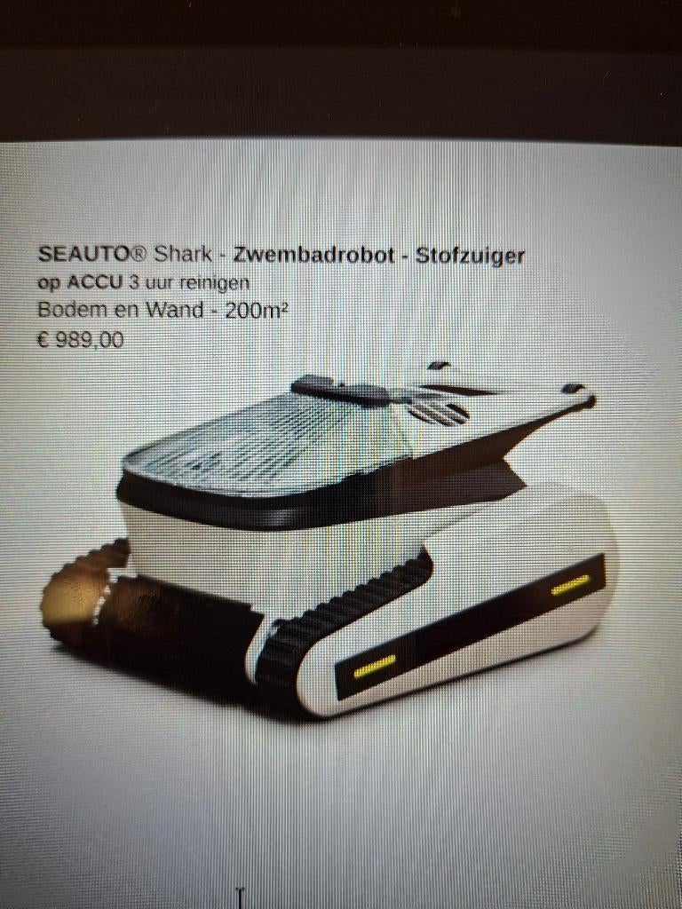 Zwembadrobot ACCU  tot 200 m2, Ophalen, Nieuw, Overige typen