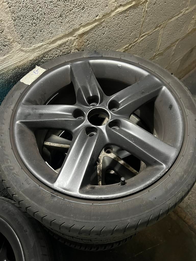 Jantes honda civic 8 type S, Pneus et Jantes, Véhicule de tourisme, Pneus été, 205 mm