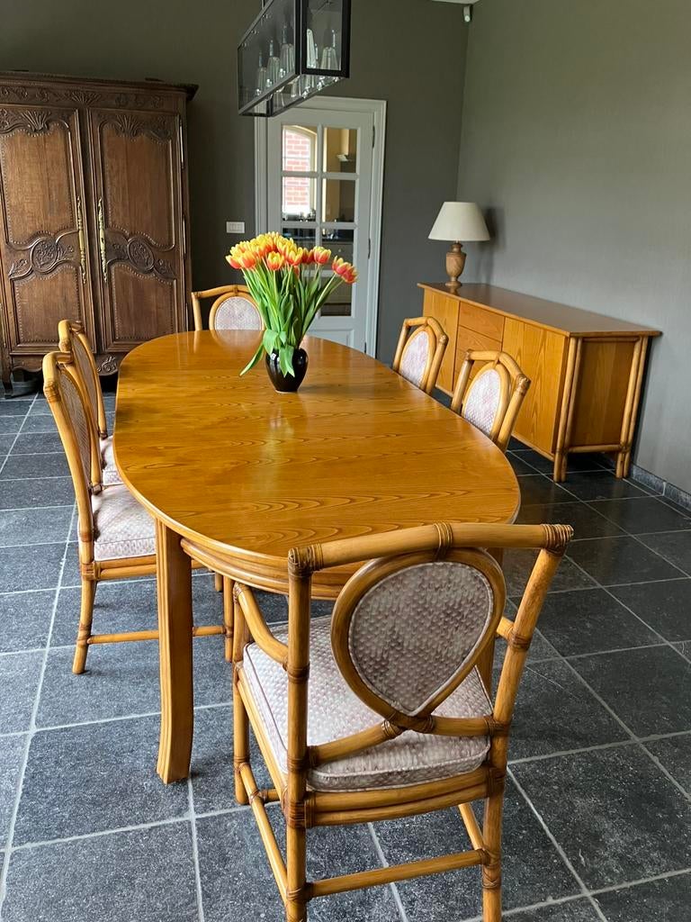 Vintage tafel Gasparucci, Huis en Inrichting, Ophalen, Gebruikt