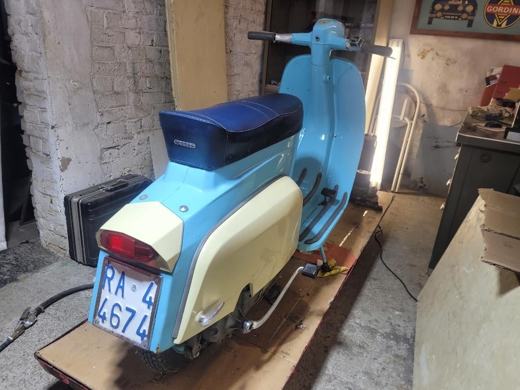 Lambretta 125cc Innocenti, Scooter, 1 cylindre, 125 cm³, Jusqu'à 11 kW