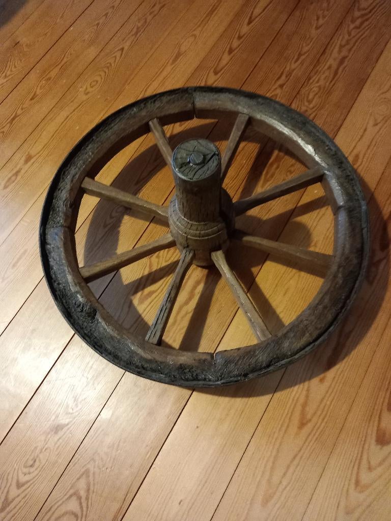 Oud karrenwiel, Enlèvement, Utilisé