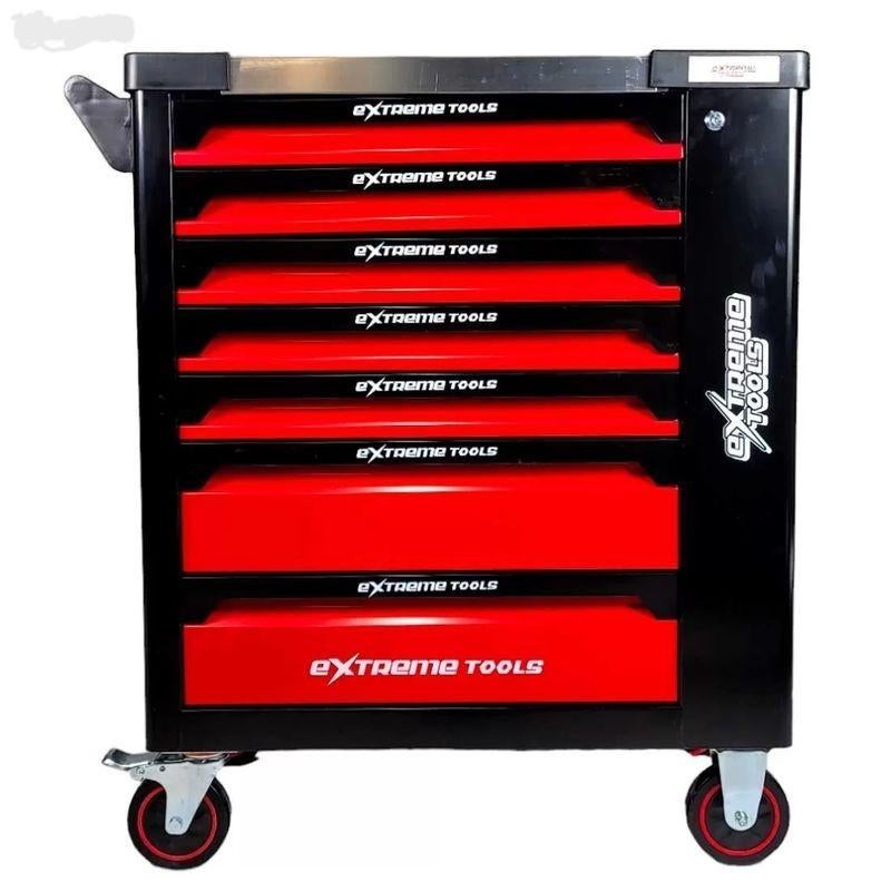 Servante d'atelier complète avec plateau en Inox Extrême, Autos : Divers, Outils de voiture, Neuf, Enlèvement