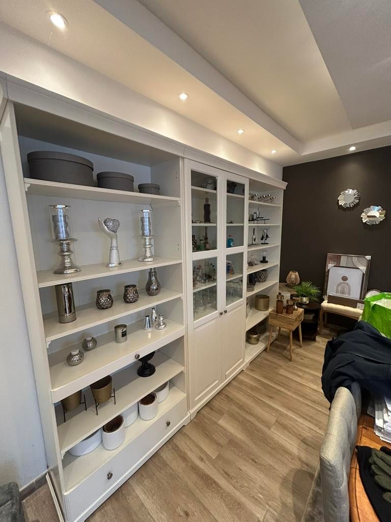 Bibliothèque, Enlèvement, Utilisé, Verre, Avec porte(s)