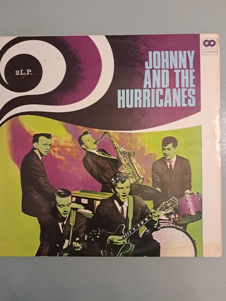 Johnny and the hurricanes 2lp gatefold cover, Verzenden, Zo goed als nieuw