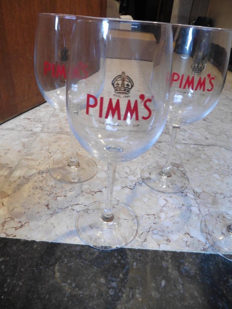 Verres à cocktail Pim's gin, Enlèvement ou Envoi, Comme neuf