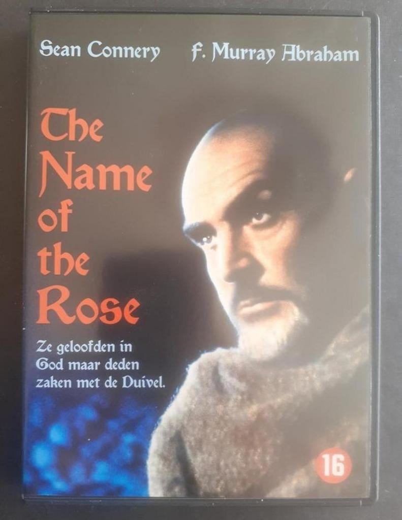 The Name of the Rose (1986) (Sean Connery) Zeldzaam! DVD, Cd's en Dvd's, Ophalen of Verzenden, Zo goed als nieuw