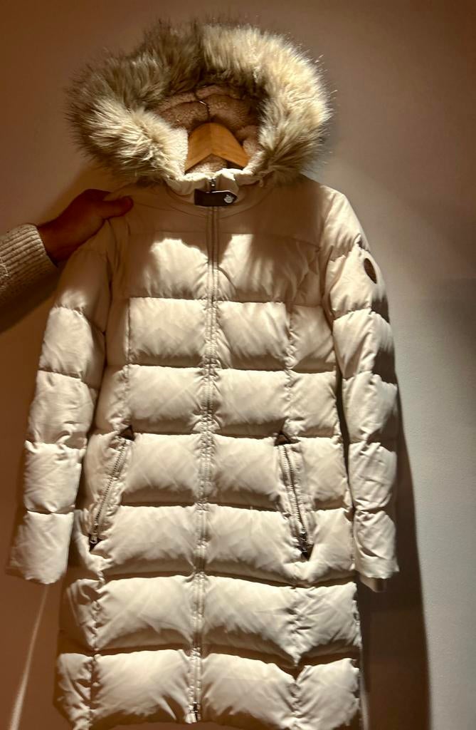 Lauren Ralph Lauren donsjas - winterwit XS, Kleding | Dames, Ophalen of Verzenden, Zo goed als nieuw, Maat 34 (XS) of kleiner