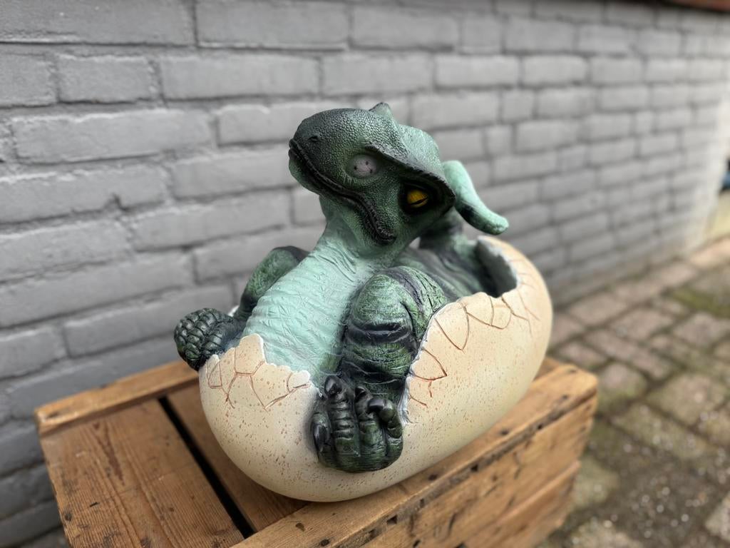 Dinosaurus Baby T-Rex beeld, Ophalen of Verzenden, Zo goed als nieuw, Overige soorten, Beeldje of Figuurtje