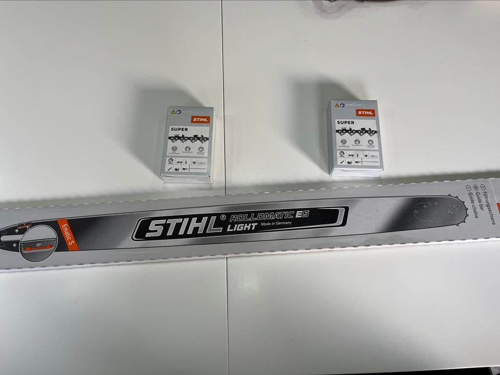 Lame de scie Stihl Rollomatic ES light 90 cm + 2 chaînes, Enlèvement ou Envoi, Neuf
