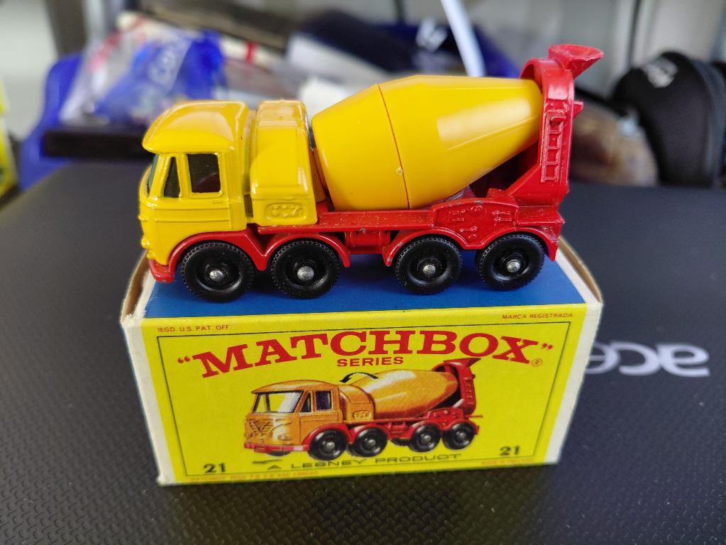 Boîte de type E pour camion à béton Matchbox 21d Foden, Enlèvement ou Envoi, Comme neuf, Bus ou Camion