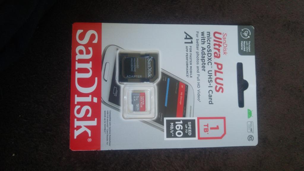 Sandisk ultra plus micro sd-kaart 1tb kaart sd-kaart gloedni, Ophalen of Verzenden, Nieuw, SanDisk, 1 TB
