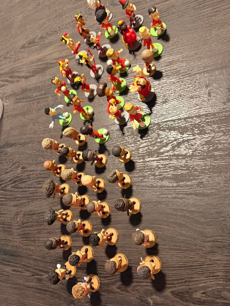 Grote collectie Rode Duivels figuren+supporters voetbal, Sport en Fitness, Voetbal, Ophalen of Verzenden