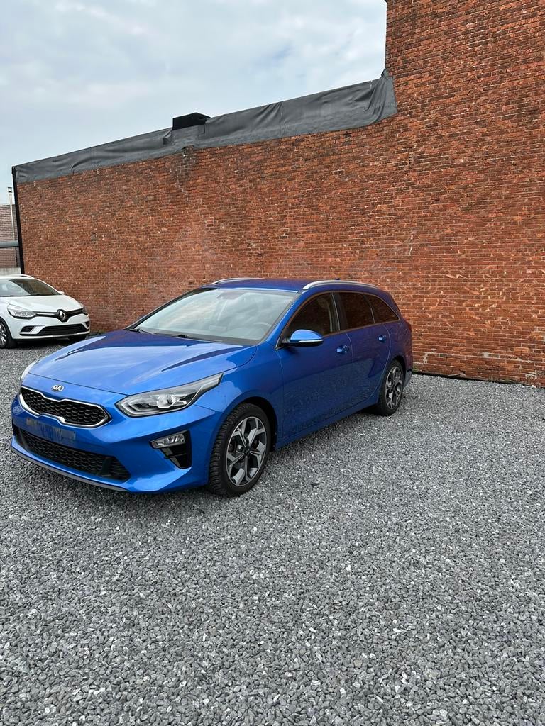 Kia Ceed SW 1.4| NAVI, CRUISE, LPG,.., Auto's, Voorwielaandrijving, Blauw, Leder en Stof, 146 g/km