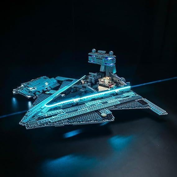 Kit d'éclairage LED pour Lego Imperial Star Destroyer, Neuf, -, Brickblink, Envoi