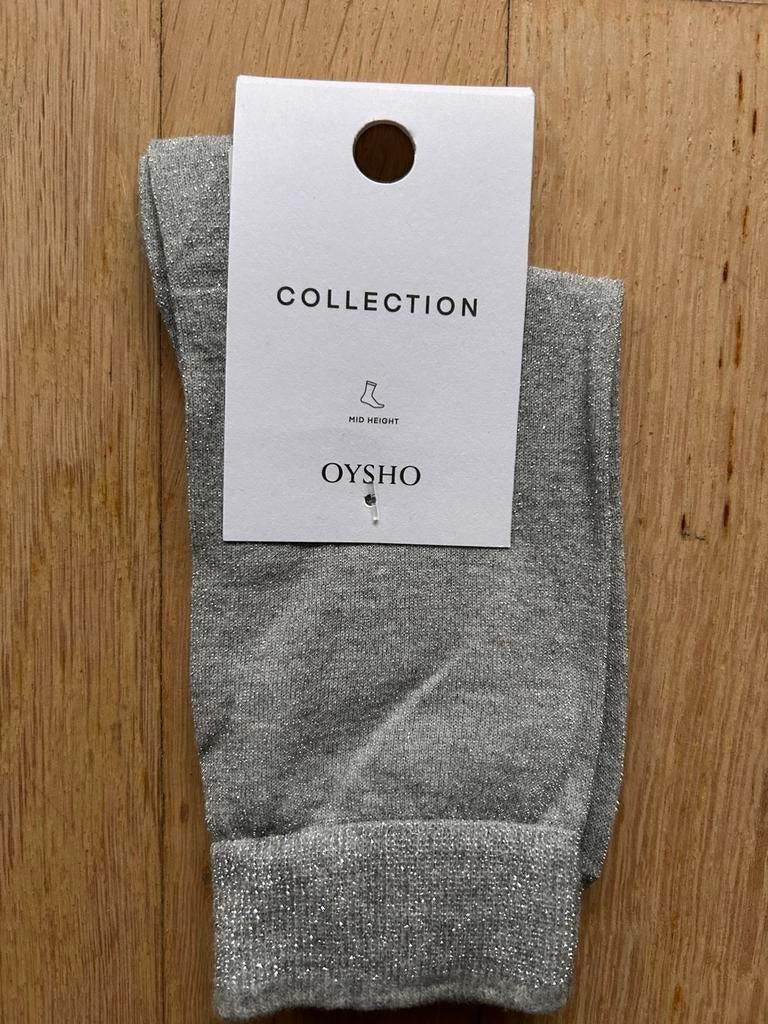 2 paires chaussettes à paillettes NEUF T35-38 marque OYSHO, Vêtements | Femmes, Enlèvement, Comme neuf, Noir